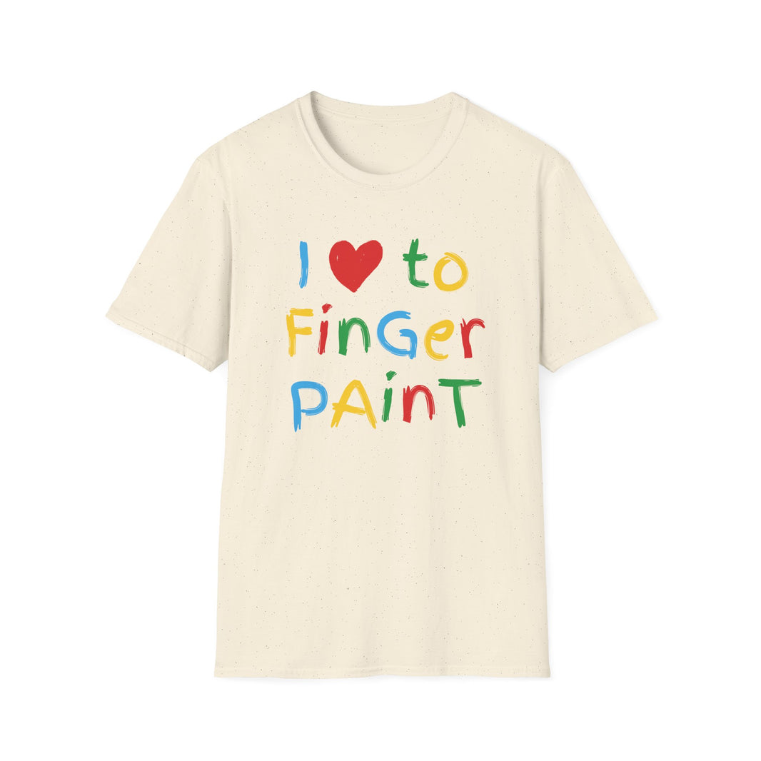 I Love To Finger Paint