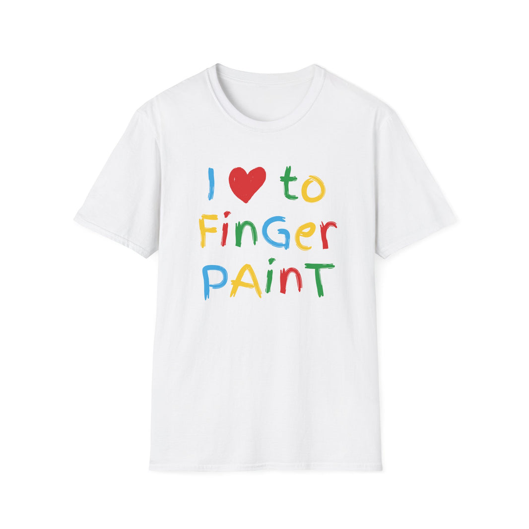 I Love To Finger Paint
