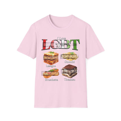 I Love LGBT Italian Food (ships without watermarks)