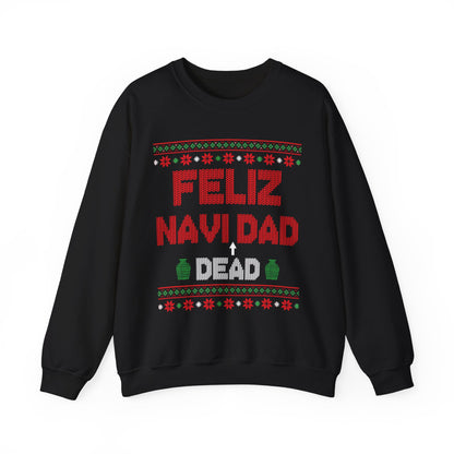 Feliz Navi Dead Dad- Ugly Sweater