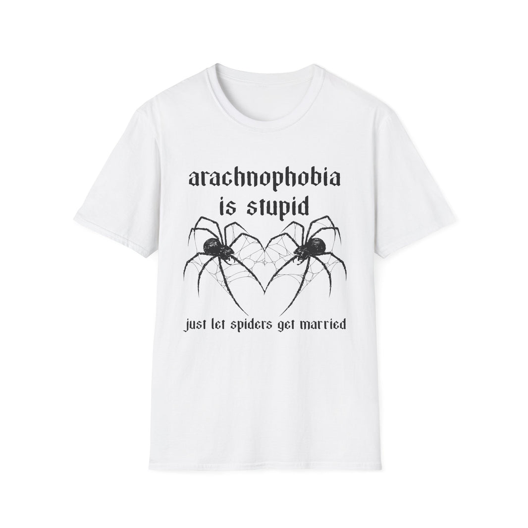 arachnophobia is stupid just let spiders get married