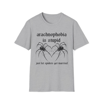 arachnophobia is stupid just let spiders get married