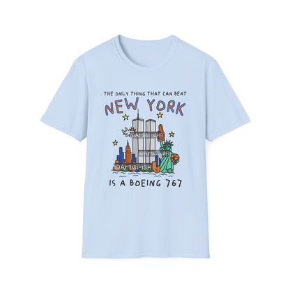 The Only Thing That Can Beat New York Is A Boeing 767 by Artist-ish (ships without watermarks)