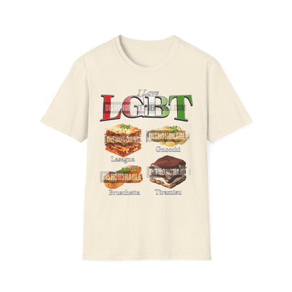 I Love LGBT Italian Food (ships without watermarks)