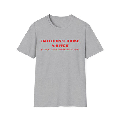 Dad Didn't Raise A Bitch (mostly because he didn't raise me at all)