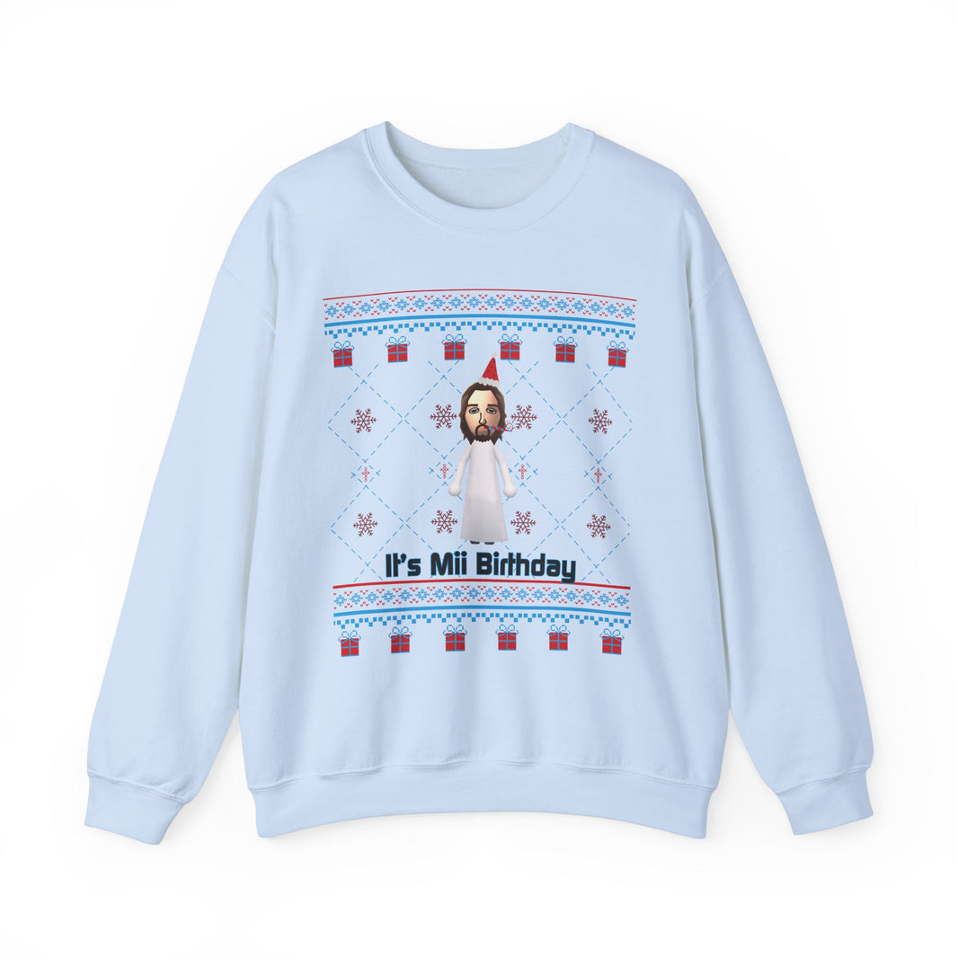 It's Mii Birthday Jesus- Ugly Sweater