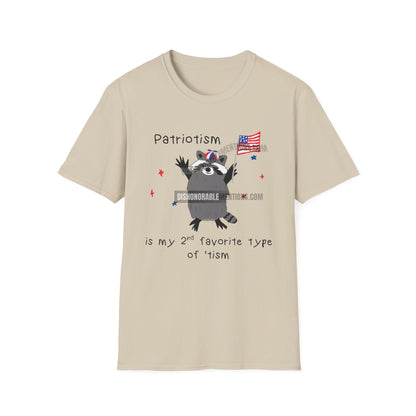 Patriotism Is My 2nd Favorite Type Of 'Tism (ships without watermark)