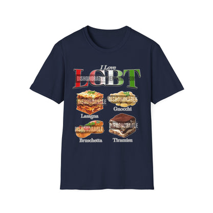 I Love LGBT Italian Food (ships without watermarks)