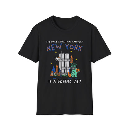 The Only Thing That Can Beat New York Is A Boeing 767 by Artist-ish (ships without watermarks)