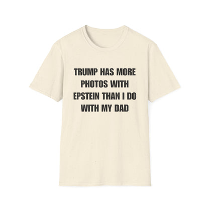 Trump Has More Photos With Epstein Than I Do With My Dad