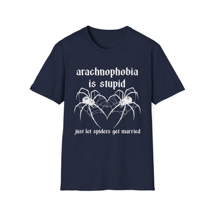 arachnophobia is stupid just let spiders get married