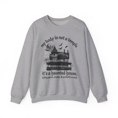 my body is not a temple it’s a haunted house. (ships without watermarks)