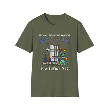 The Only Thing That Can Beat New York Is A Boeing 767 by Artist-ish (ships without watermarks)