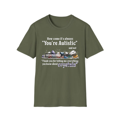 How Come It's Always You're Autistic - Crystals (ships without watermarks)