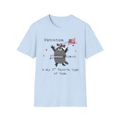 Patriotism Is My 2nd Favorite Type Of 'Tism (ships without watermark)