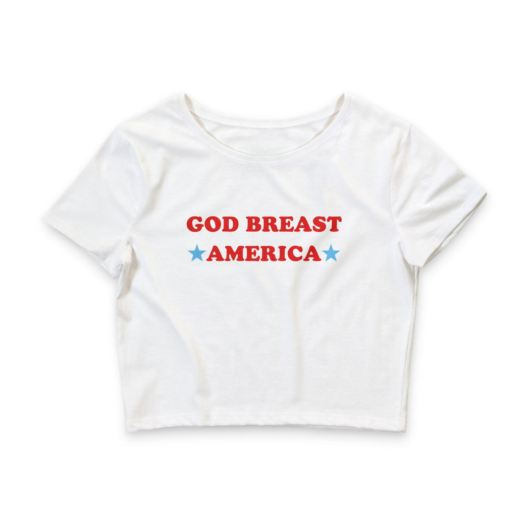 God Breast America - Crop Top