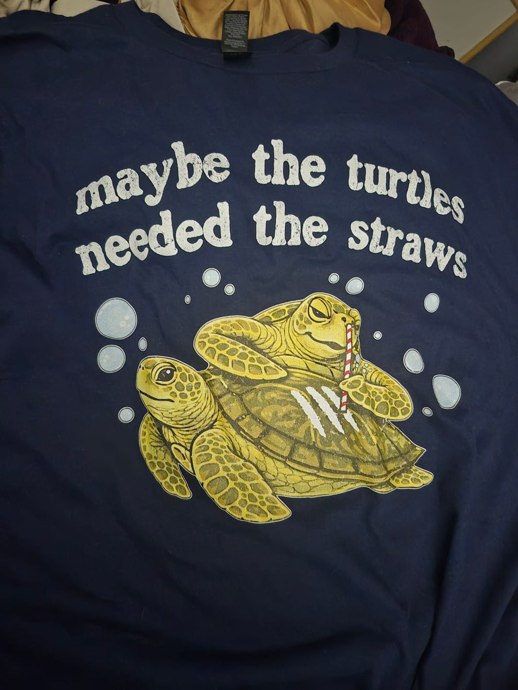 Maybe The Turtles Needed The Straws (ships without watermarks)