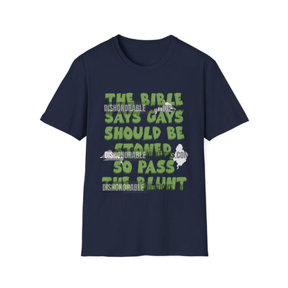 The Bible Says Gays Should Be Stoned