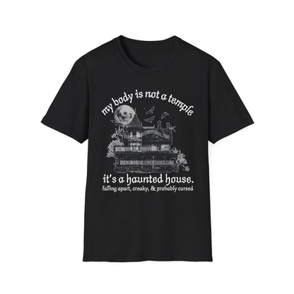 my body is not a temple it’s a haunted house. (ships without watermarks)