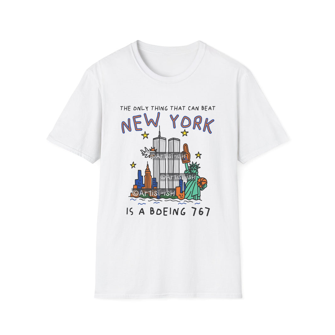 The Only Thing That Can Beat New York Is A Boeing 767 by Artist-ish (ships without watermarks)