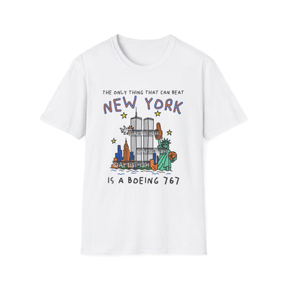 The Only Thing That Can Beat New York Is A Boeing 767 by Artist-ish (ships without watermarks)