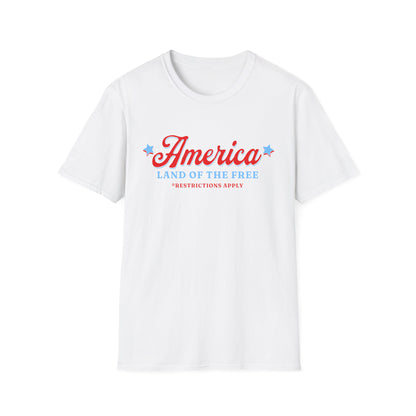 America Land of The Free Restrictions Apply