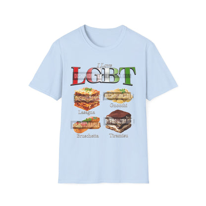 I Love LGBT Italian Food (ships without watermarks)
