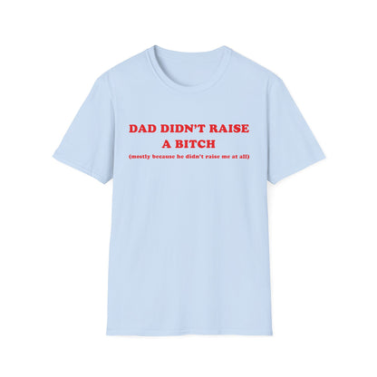 Dad Didn't Raise A Bitch (mostly because he didn't raise me at all)
