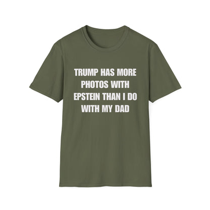 Trump Has More Photos With Epstein Than I Do With My Dad