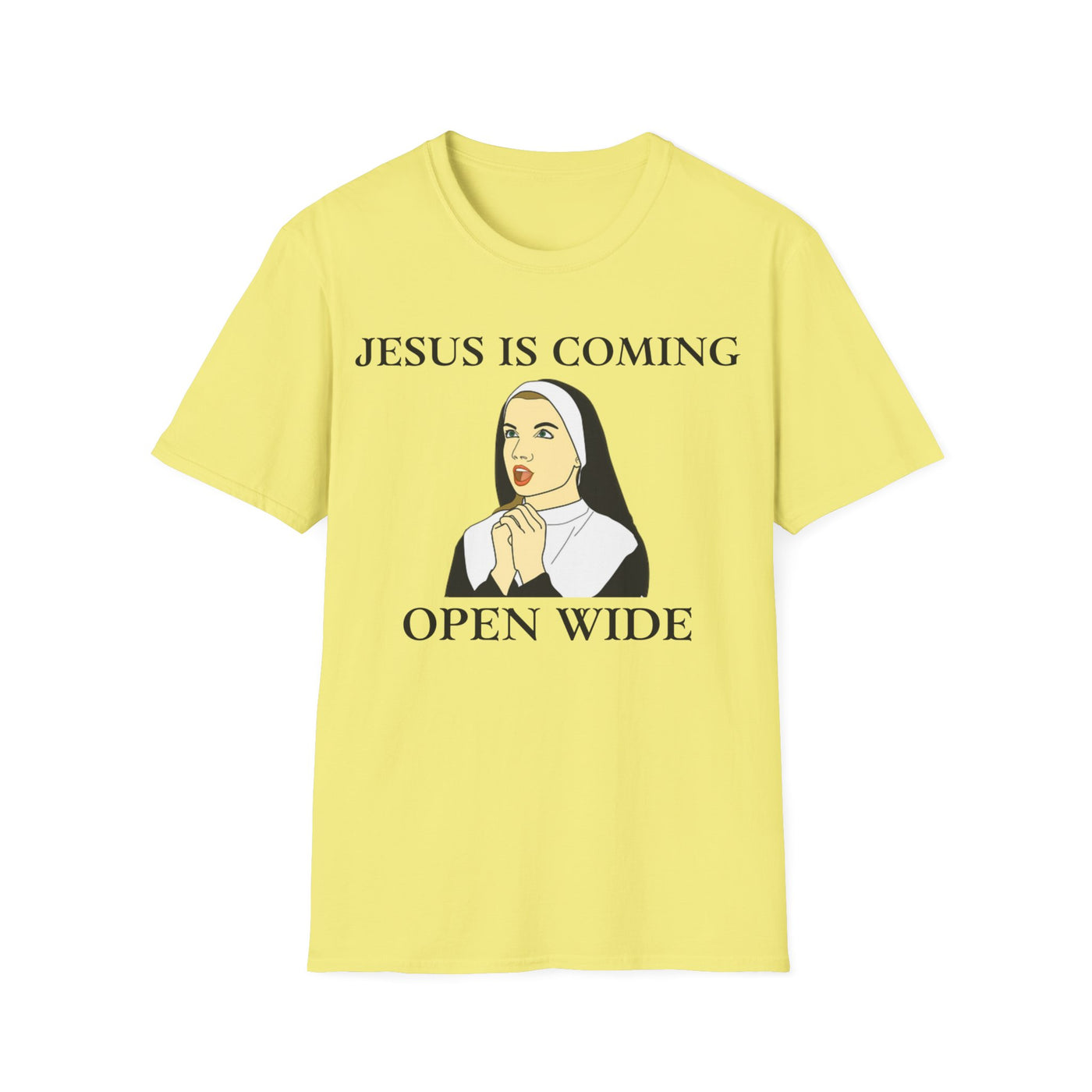 Jesus Is Coming Open Wide