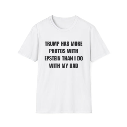 Trump Has More Photos With Epstein Than I Do With My Dad