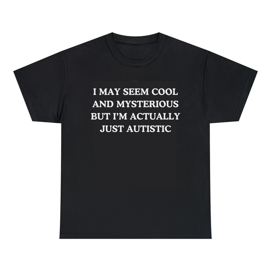 I May Seem Cool And Mysterious But I’m Actually Just Autistic